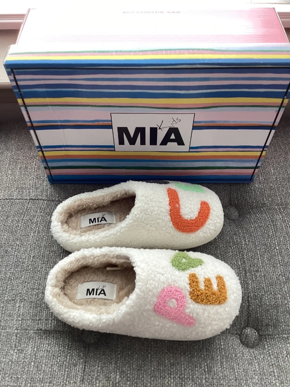 MIA Kids' Little Cozi Slipper (Toddler, Little Kid & Big Kid) 1 M